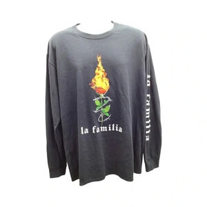 Familia Forever Size XL Men’s Black Long Sleeve Graphic T- Shirt. New With Tags.